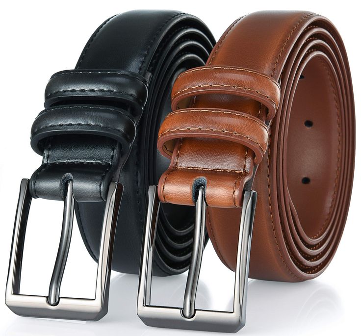 GALLERY SEVEN Belts for Men - Genuine Leather Casual Dress Belt