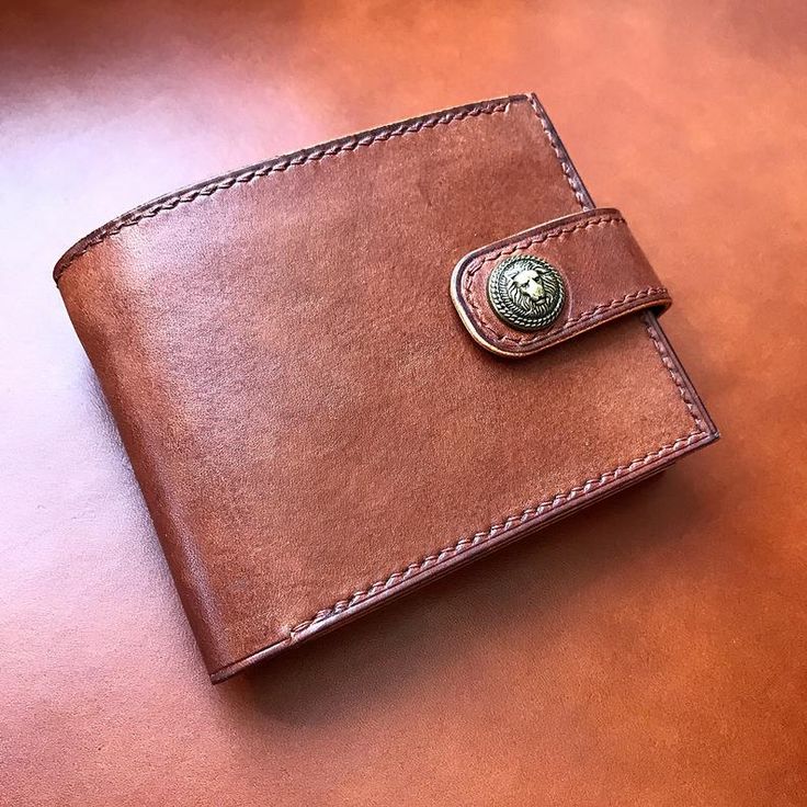 leather cow wallets