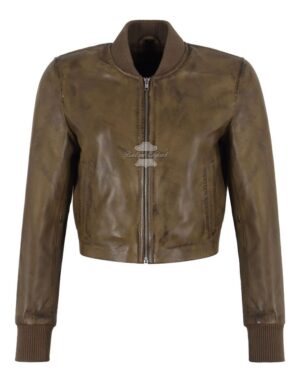 Leather Bomber Jackets for womens